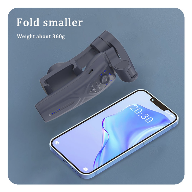 Photography Lighting Ai - 【HOT】F12 3-Axis Gimbal Stabilizer,LED Lighting,Support AI