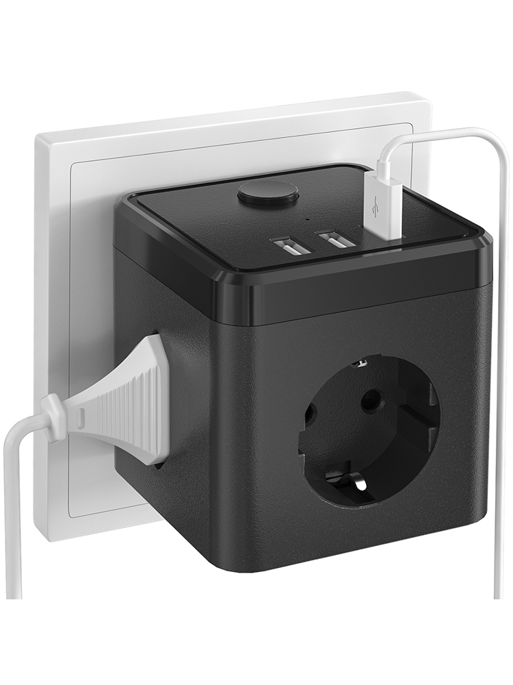 Photography Lighting Uk - 6-in-1 cube without cable with switch