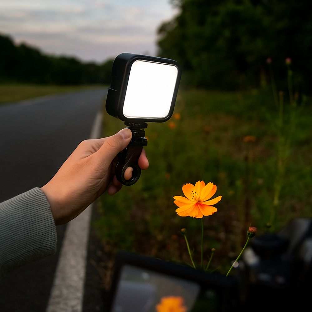 Photography Lighting Outdoor - Mini Portable Selfie Fill Light RGB