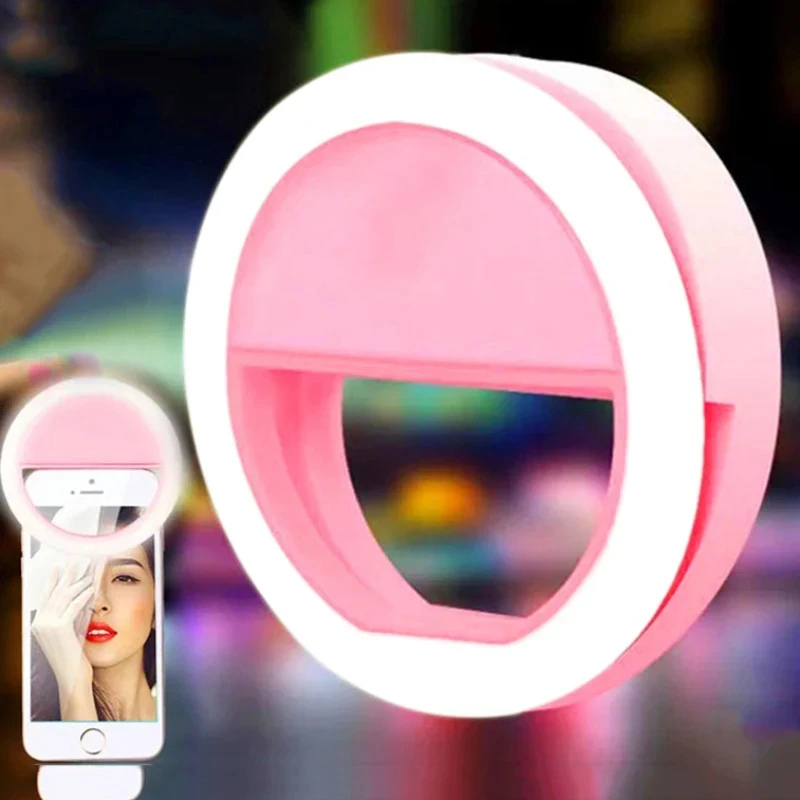 Photography Lighting Set Up - 1/2/3/4Pcs LED Selfie Ring Fill Light