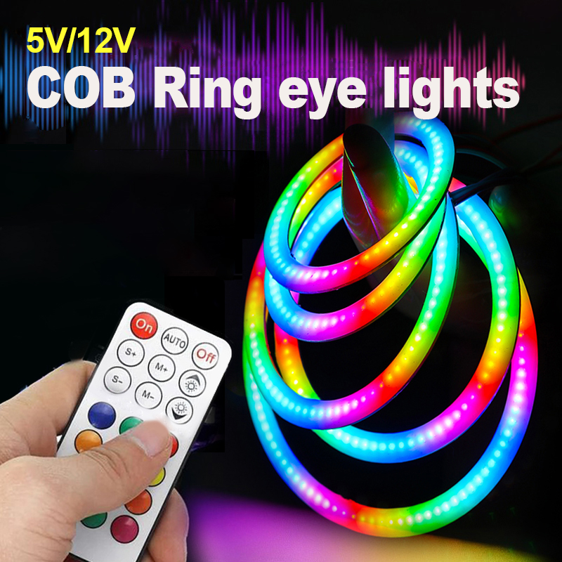 Led Ring Light 18 - 5V/12V WS2812B RGB COB RING Pixel