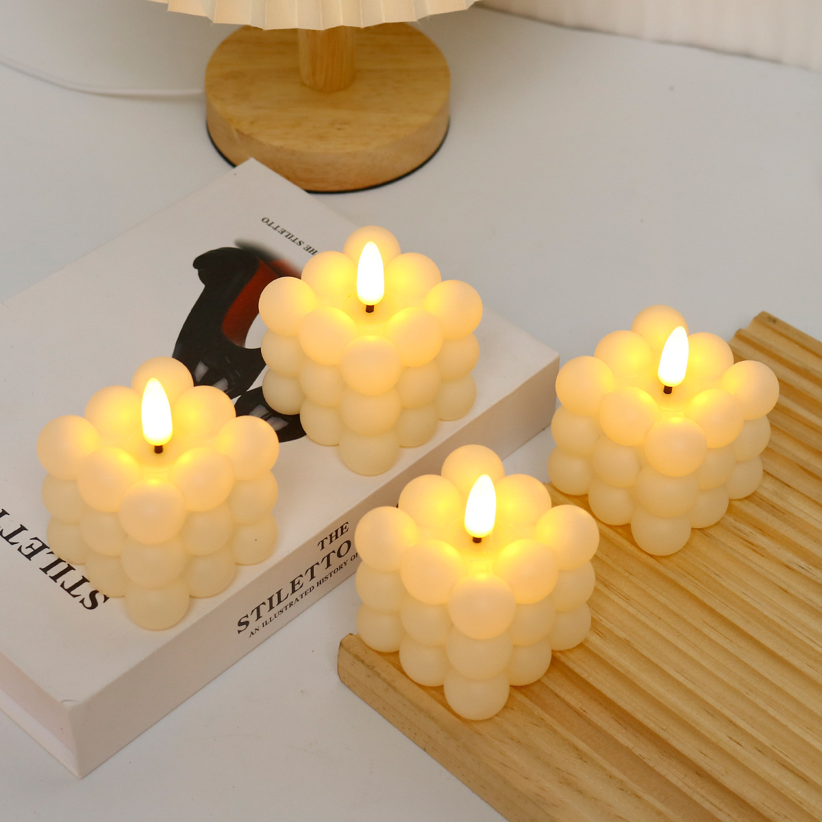 Led Candle  Cube for Wedding,  - Photography With Lighting incelemesi ve fiyatı