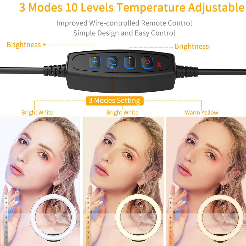 16/26/33cm Selfie Ring Light P - Photography Lighting Set Up incelemesi ve fiyatı