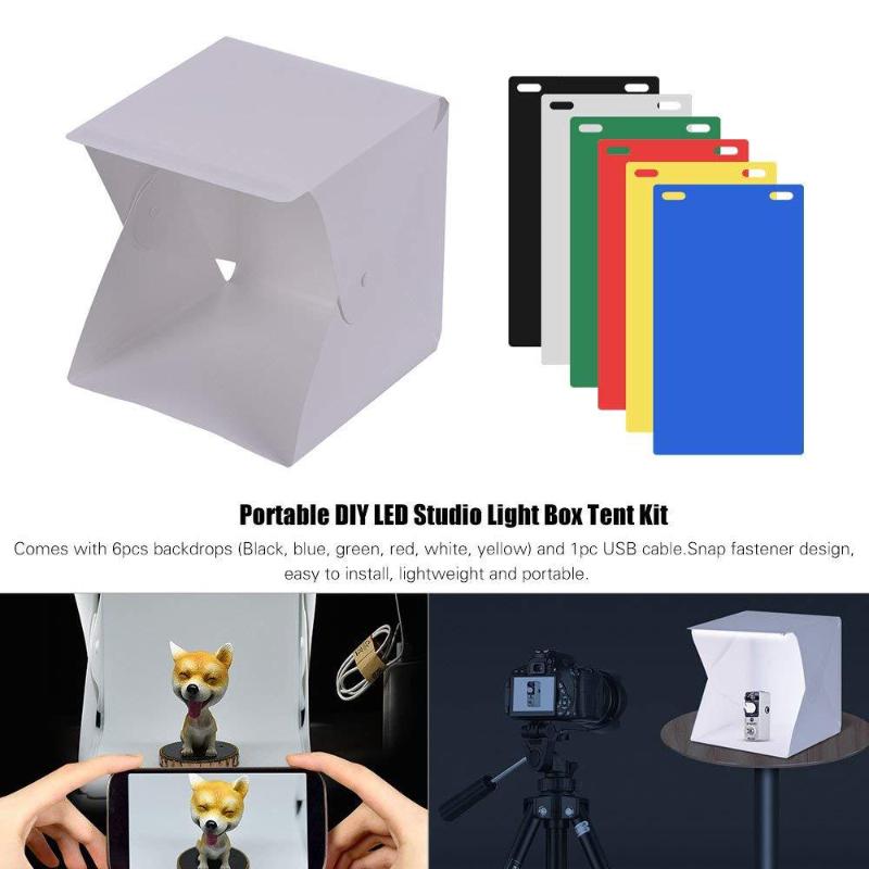 【C】Portable LED Photo Studio L - Photography Lighting Case incelemesi ve fiyatı