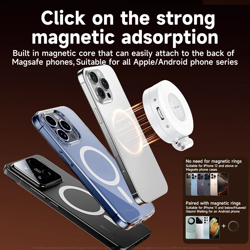 LED Selfie Fill Light for Mags - Photography Lighting Professional incelemesi ve fiyatı