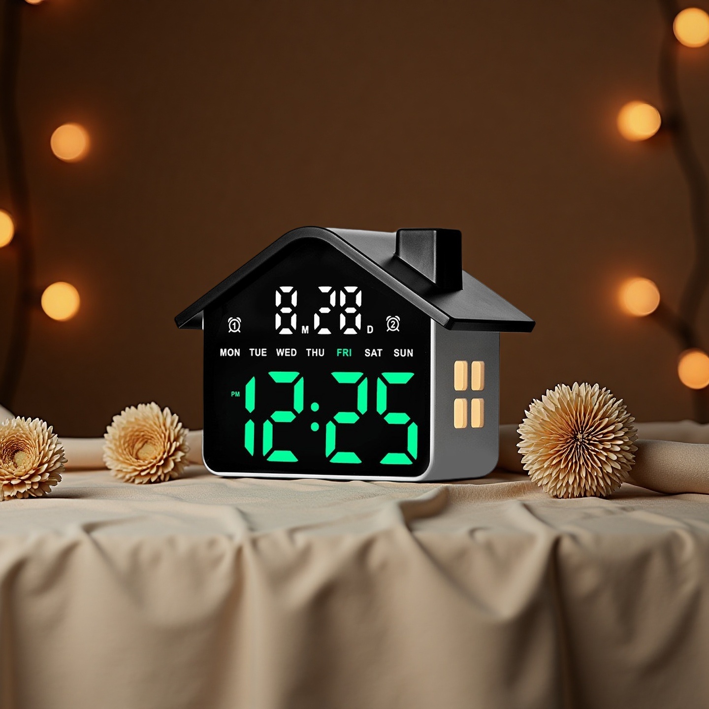 LED Digital Alarm Clock House  - Photography Lighting Portrait incelemesi ve fiyatı