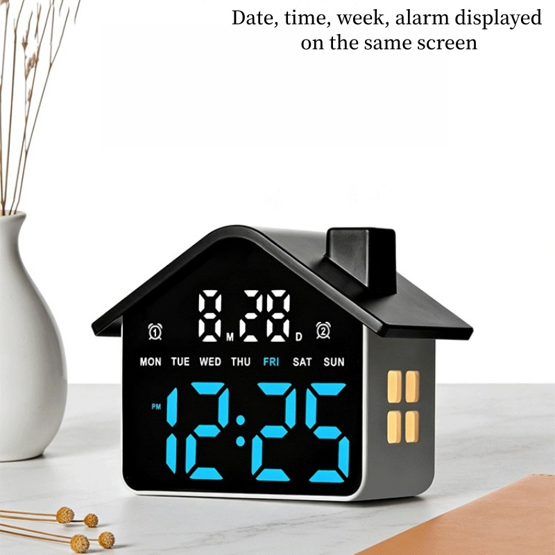 LED Digital Alarm Clock House  - Photography Lighting Portrait incelemesi ve fiyatı