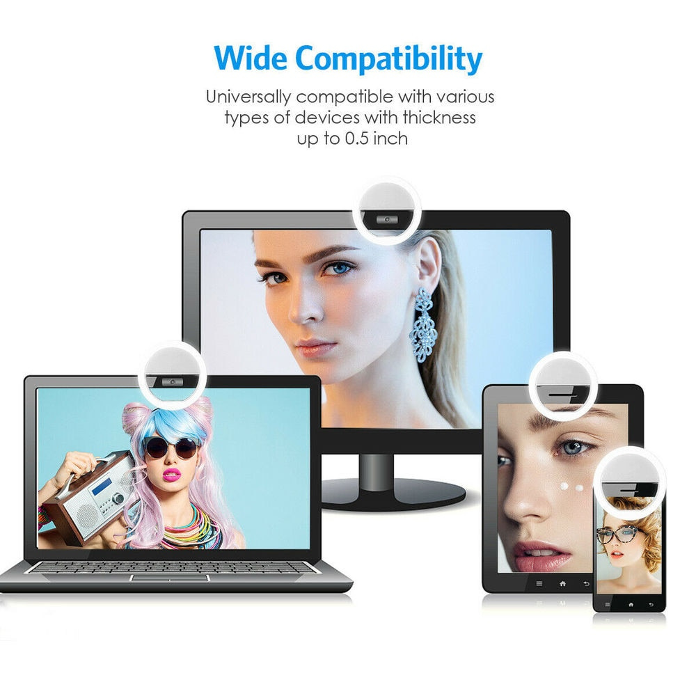 USB Charging LED Selfie Ring L - Photography Lighting Set Up incelemesi ve fiyatı