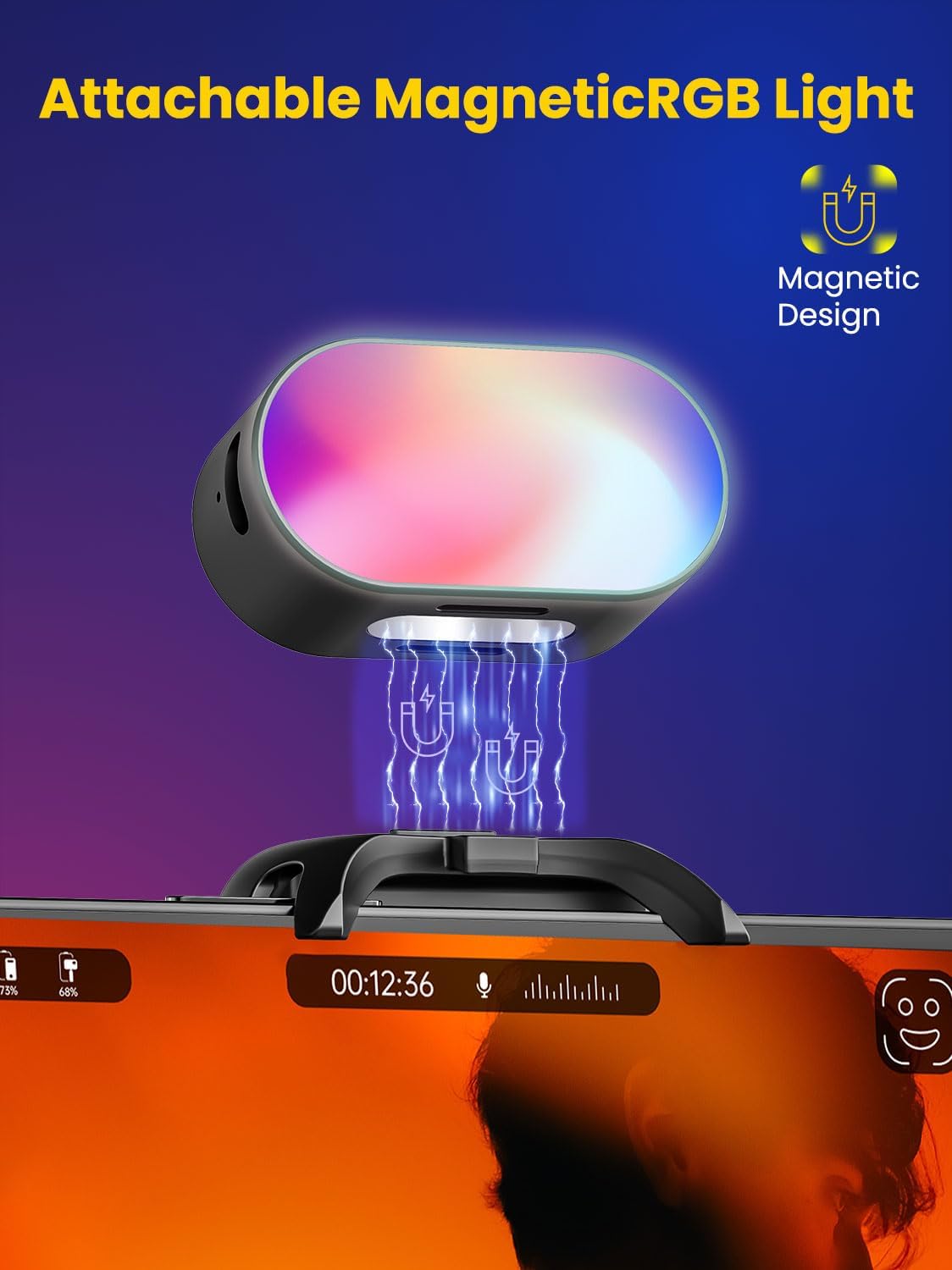 AOCHUAN Mini RGB Magnetic Fill - Photography Lighting Professional incelemesi ve fiyatı