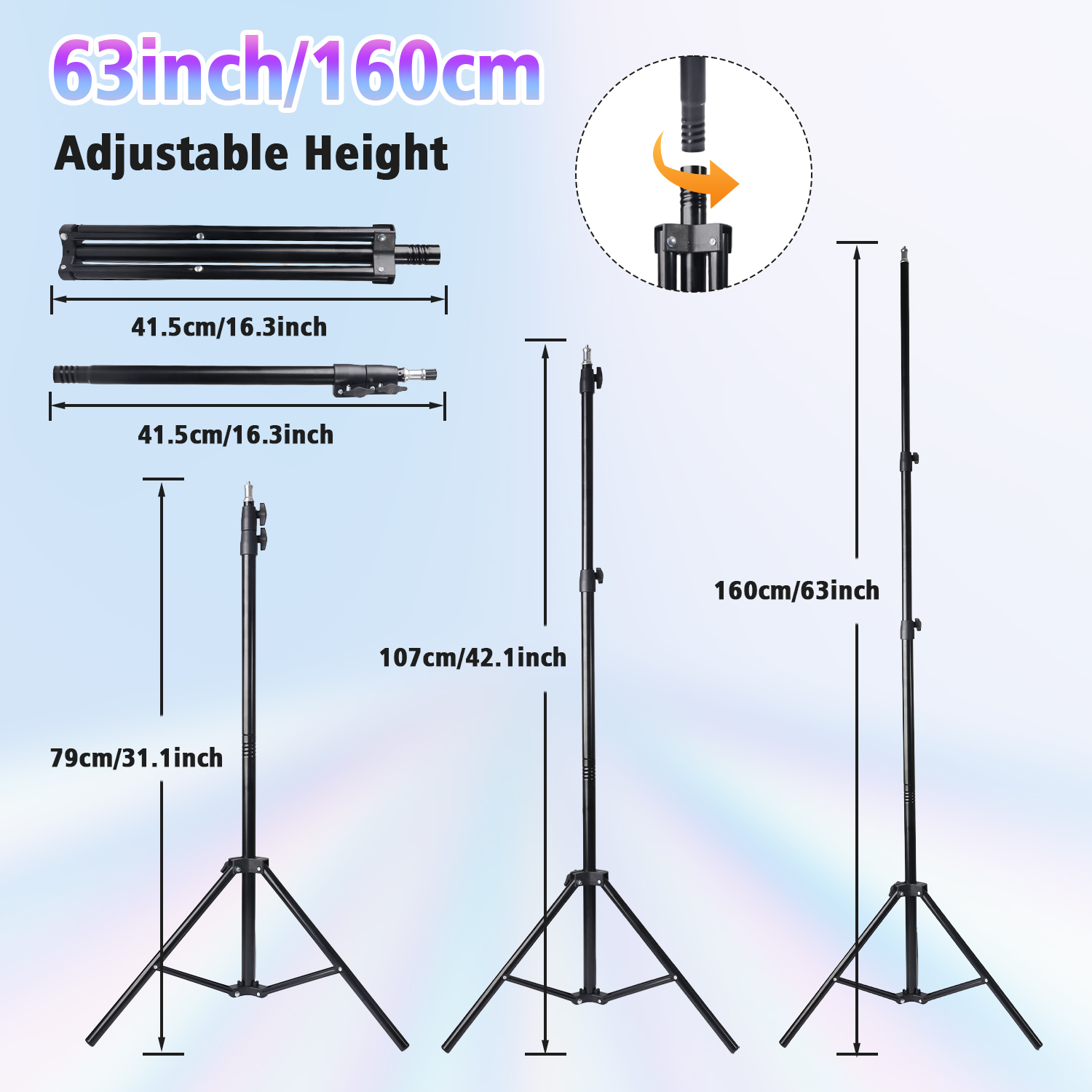 A 10 Inch Professional Selfie  - Photography Lighting Set Up incelemesi ve fiyatı