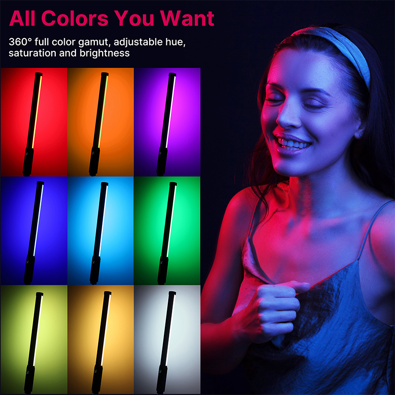 Ulanzi VL119 Handheld RGB Colo - Torjim Rgb Photography Video Lighting incelemesi ve fiyatı
