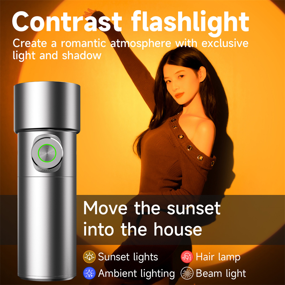 NEW Photography Flashlight 4-C - Torjim Rgb Photography Video Lighting incelemesi ve fiyatı