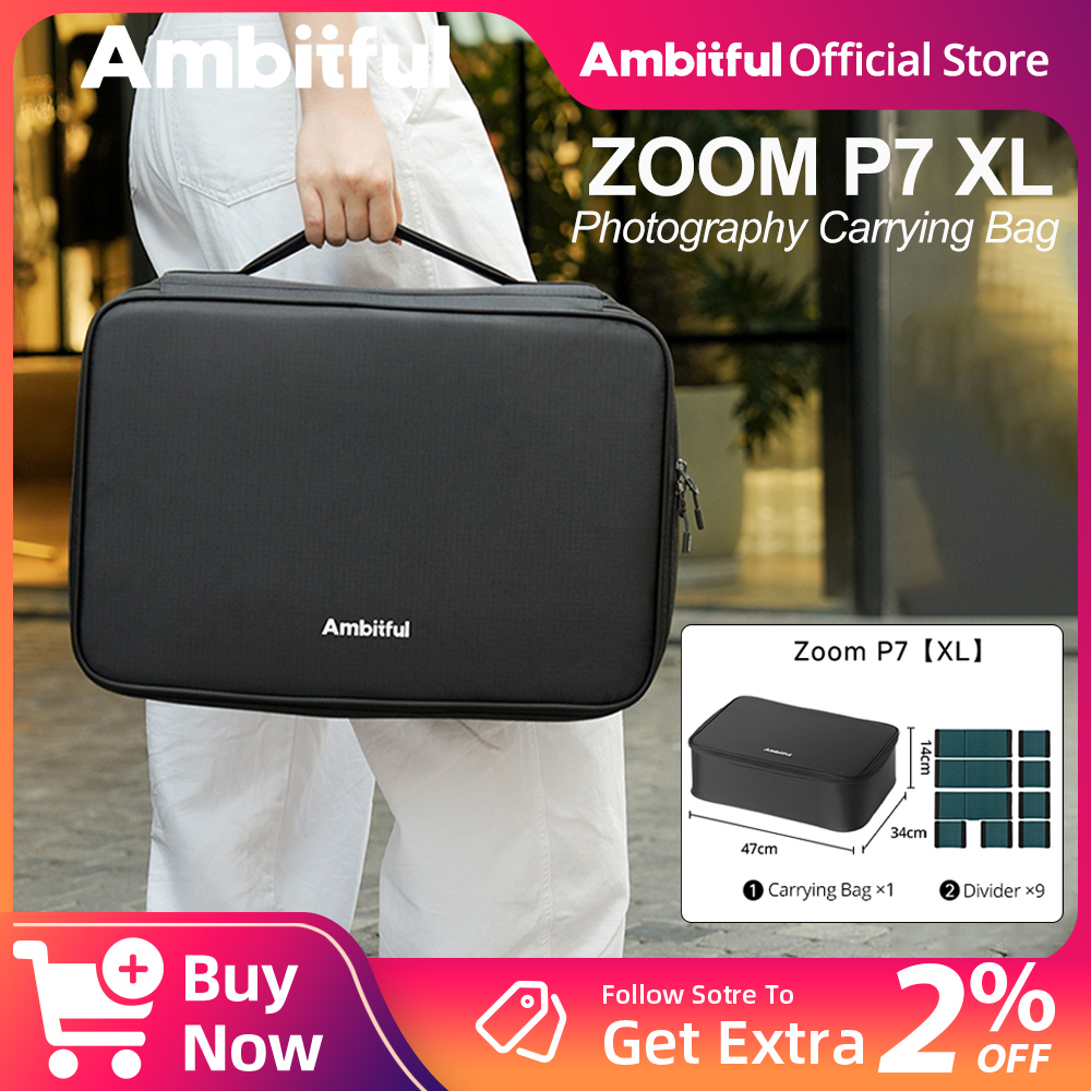 Ambitful ZOOM P7II XL Photogra - Photography Lighting Case incelemesi ve fiyatı