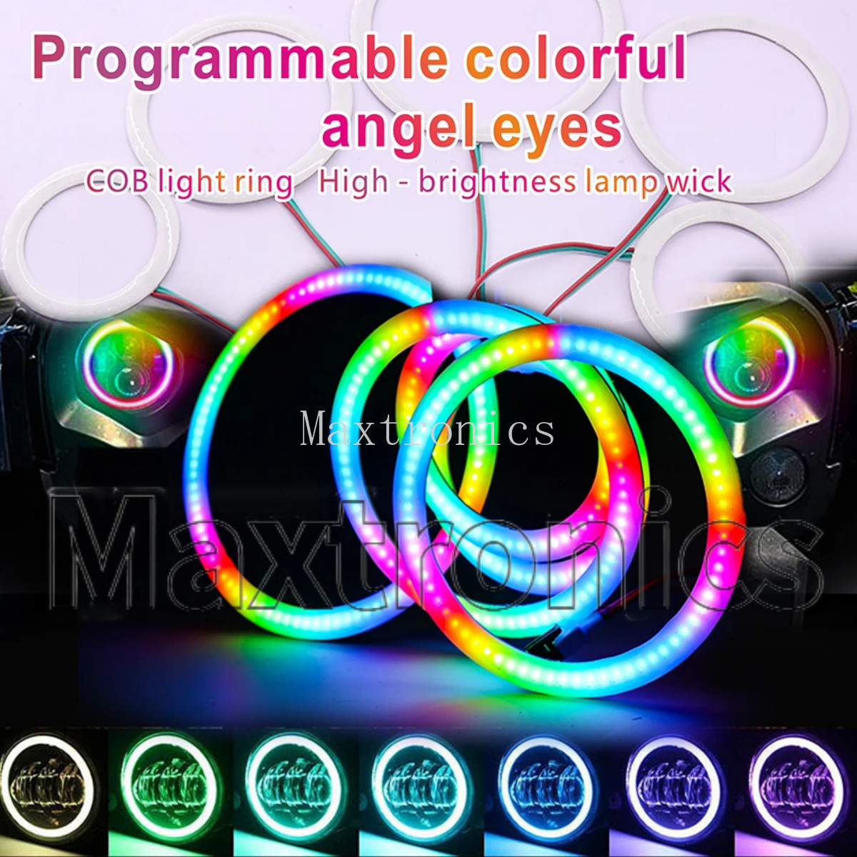 FCOB WS2812B RGB Led Ring 18/3 - Led Ring Light 18 incelemesi ve fiyatı