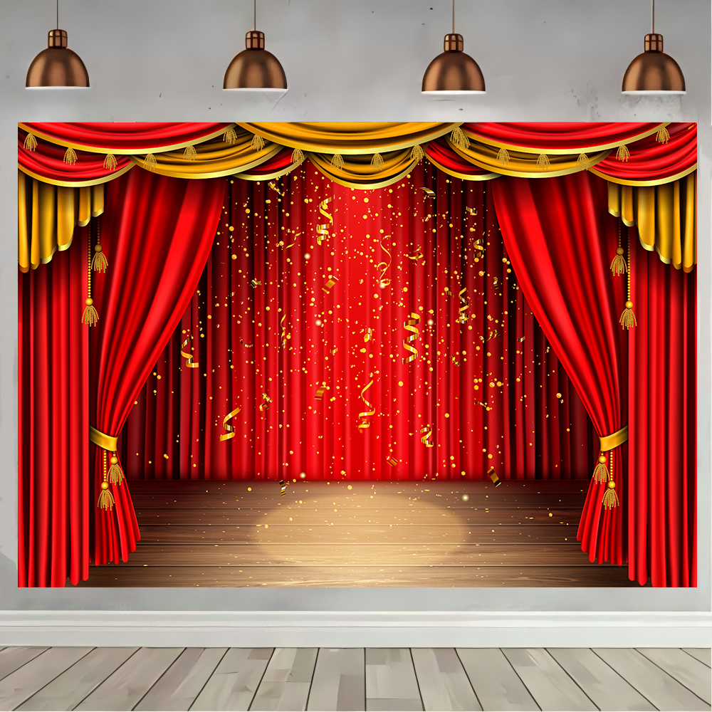 Red Theater Curtain Party Back - Photography Lightning incelemesi ve fiyatı