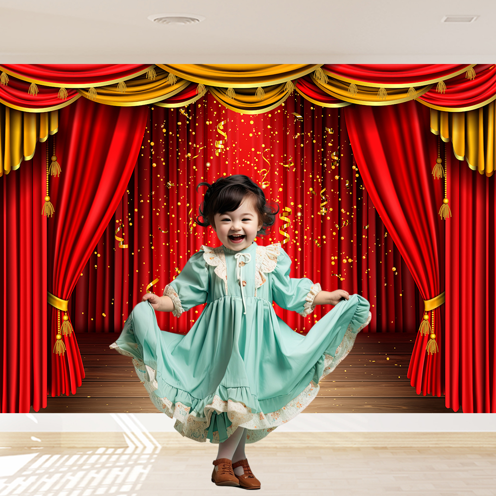 Red Theater Curtain Party Back - Photography Lightning incelemesi ve fiyatı