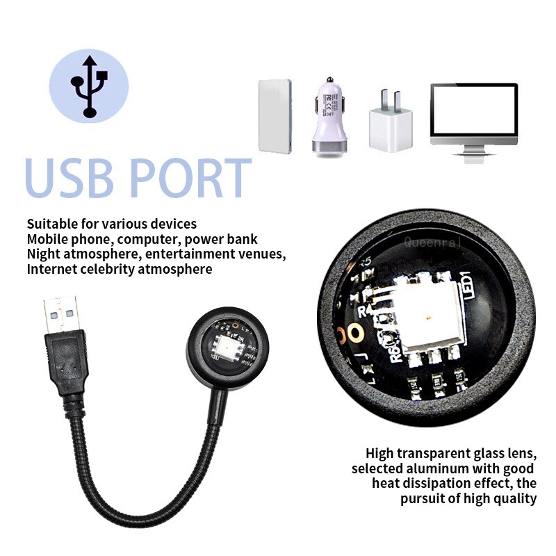 LED USB Sunset Lamp Projector  - Photography Lighting Home incelemesi ve fiyatı