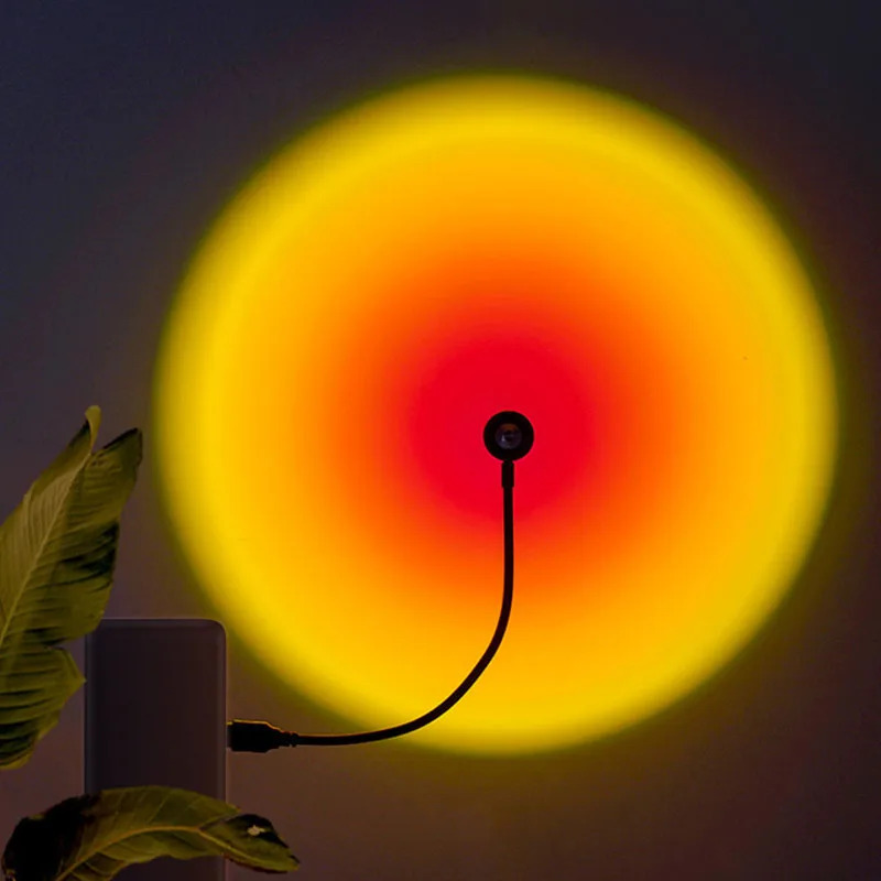 1-4pcs Sunset Lamp LED Rainbow - Photography Lighting Home incelemesi ve fiyatı