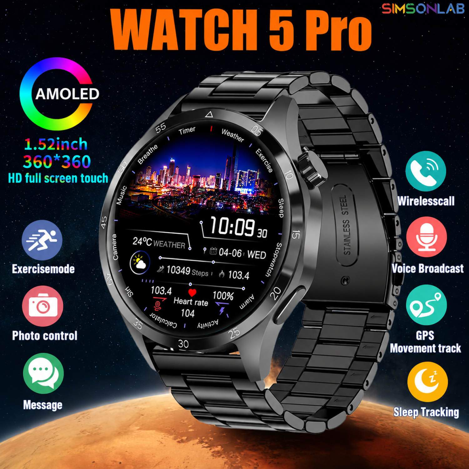 2026 Watch 5 Pro GPS Track Com - Photography Lighting Ai incelemesi ve fiyatı