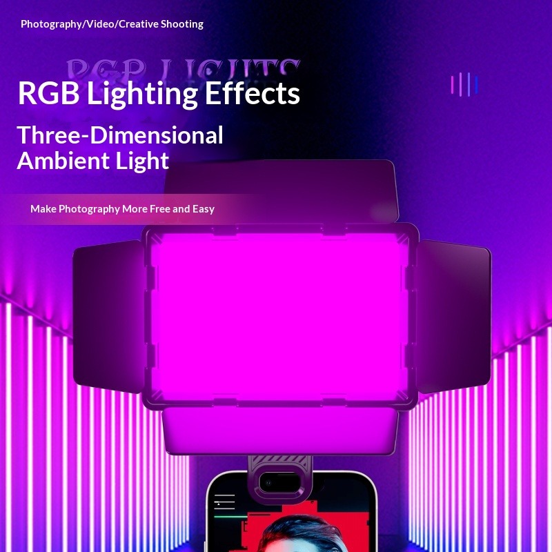 Four-page diffuser RGB fill li - Photography Lighting Outdoor incelemesi ve fiyatı