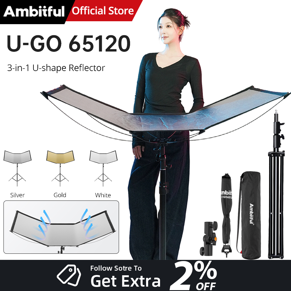 AMBITFUL 3in1 U-Type Light Dif - Photography Lighting Type incelemesi ve fiyatı