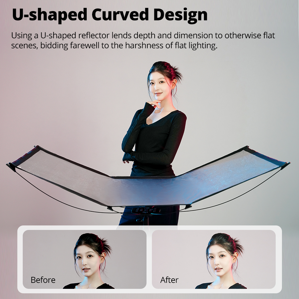 AMBITFUL 3in1 U-Type Light Dif - Photography Lighting Type incelemesi ve fiyatı