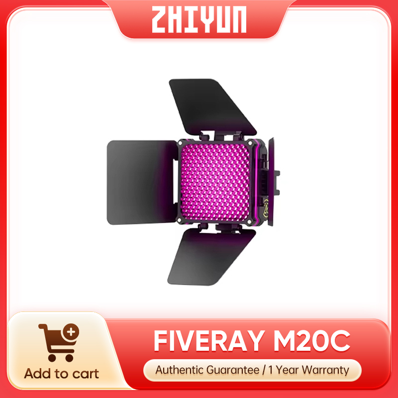 ZHIYUN FIVERAY M20C RGB M20 Bi - Torjim Rgb Photography Video Lighting incelemesi ve fiyatı