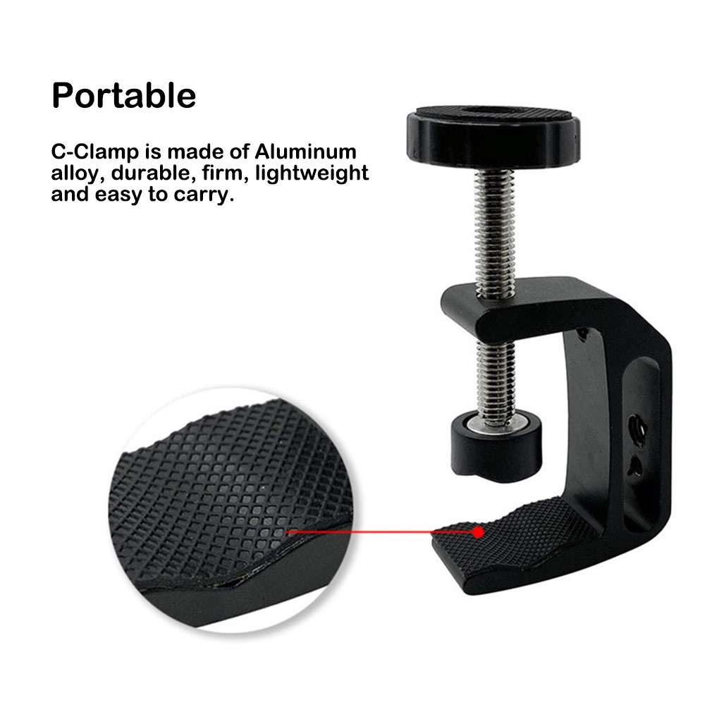 C- Shaped Clamp Aluminum Alloy - Photography Lighting Type incelemesi ve fiyatı