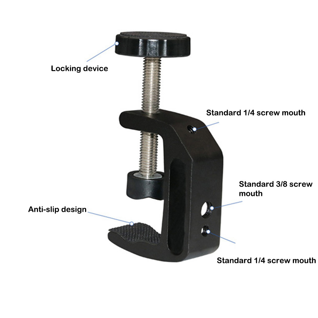 C- Shaped Clamp Aluminum Alloy - Photography Lighting Type incelemesi ve fiyatı