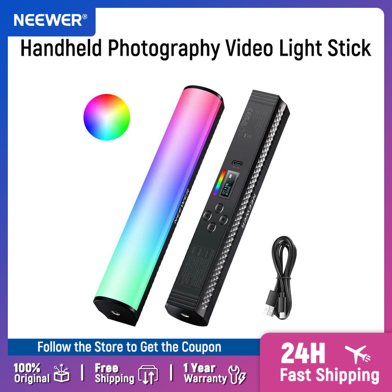 NEEWER RGB Light Wand with APP - Torjim Rgb Photography Video Lighting incelemesi ve fiyatı