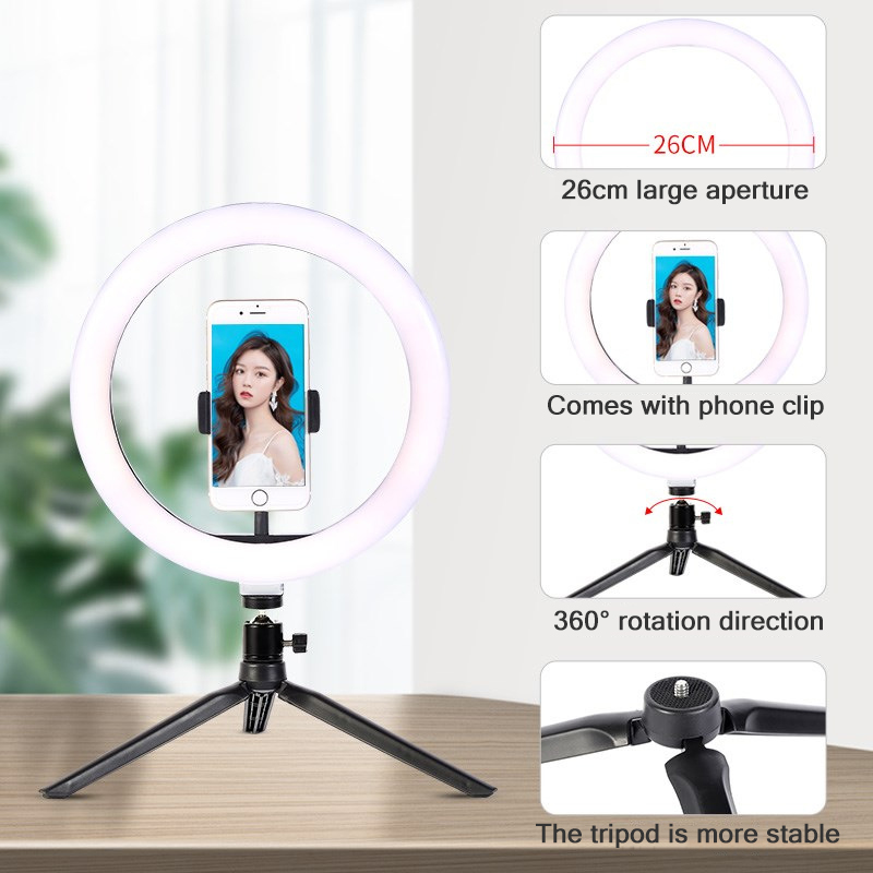 26cm 10 inch Led Ring Selfie L - Photography Lighting Set Up incelemesi ve fiyatı