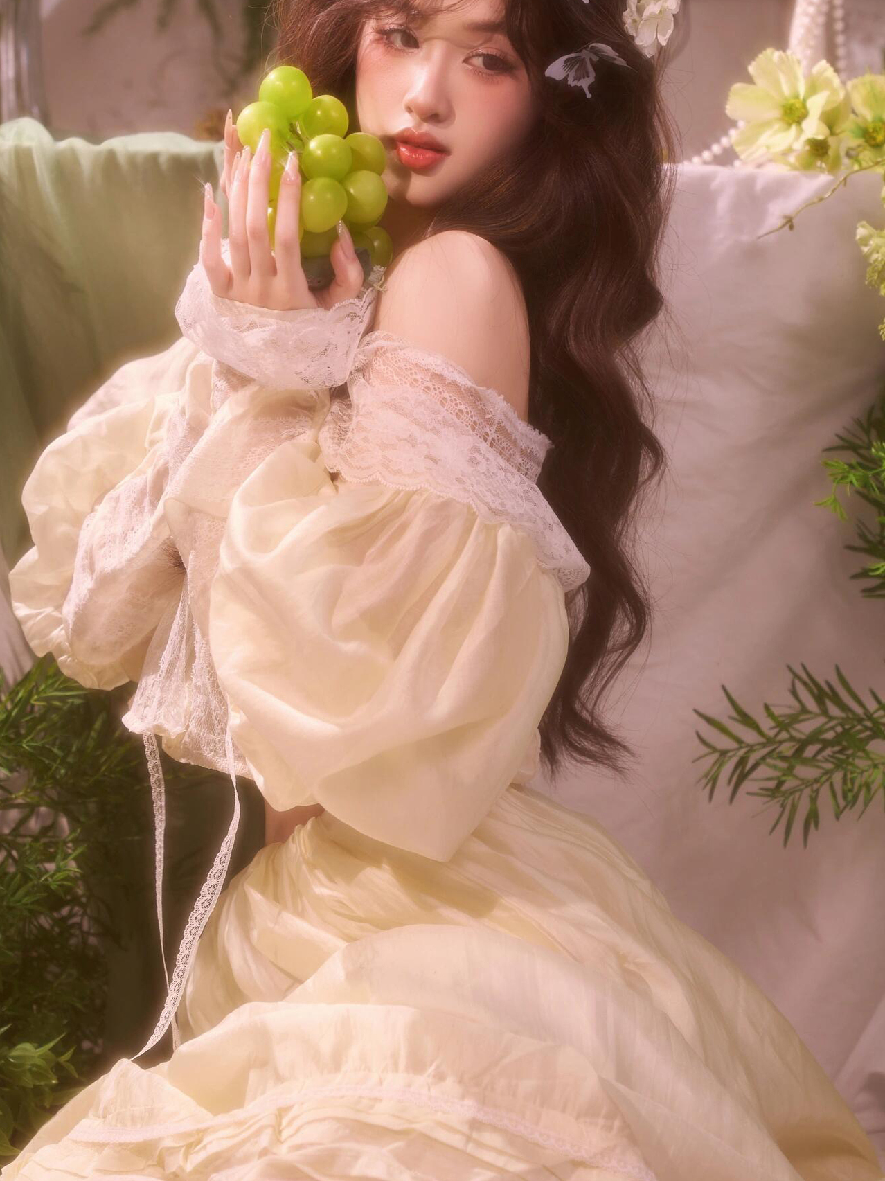 Light Wedding Dress Vintage Oi - Photography Lighting Style incelemesi ve fiyatı