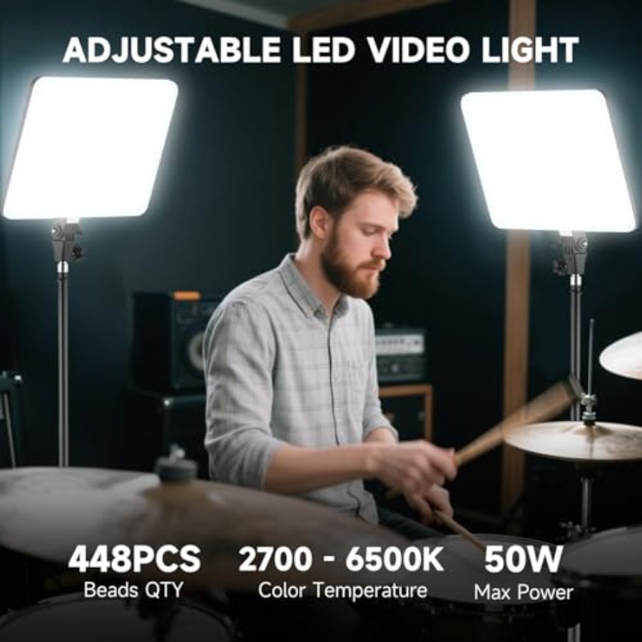 2-Pack LED Video Light Kit, 14 - Photography With Lighting incelemesi ve fiyatı