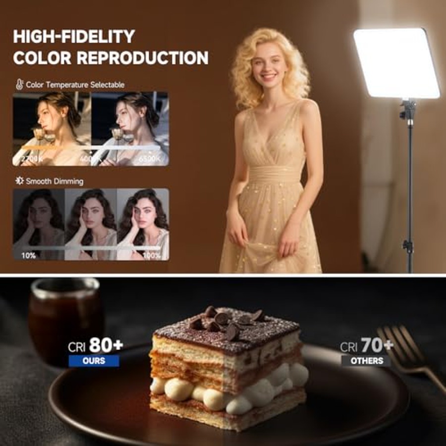 2-Pack LED Video Light Kit, 14 - Photography With Lighting incelemesi ve fiyatı