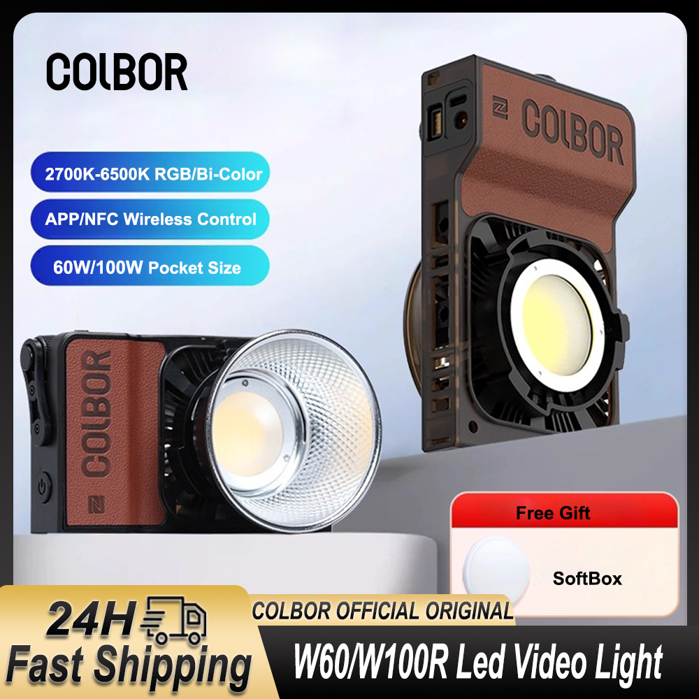 Colbor W60 W100R RGB LED Video - Torjim Rgb Photography Video Lighting incelemesi ve fiyatı