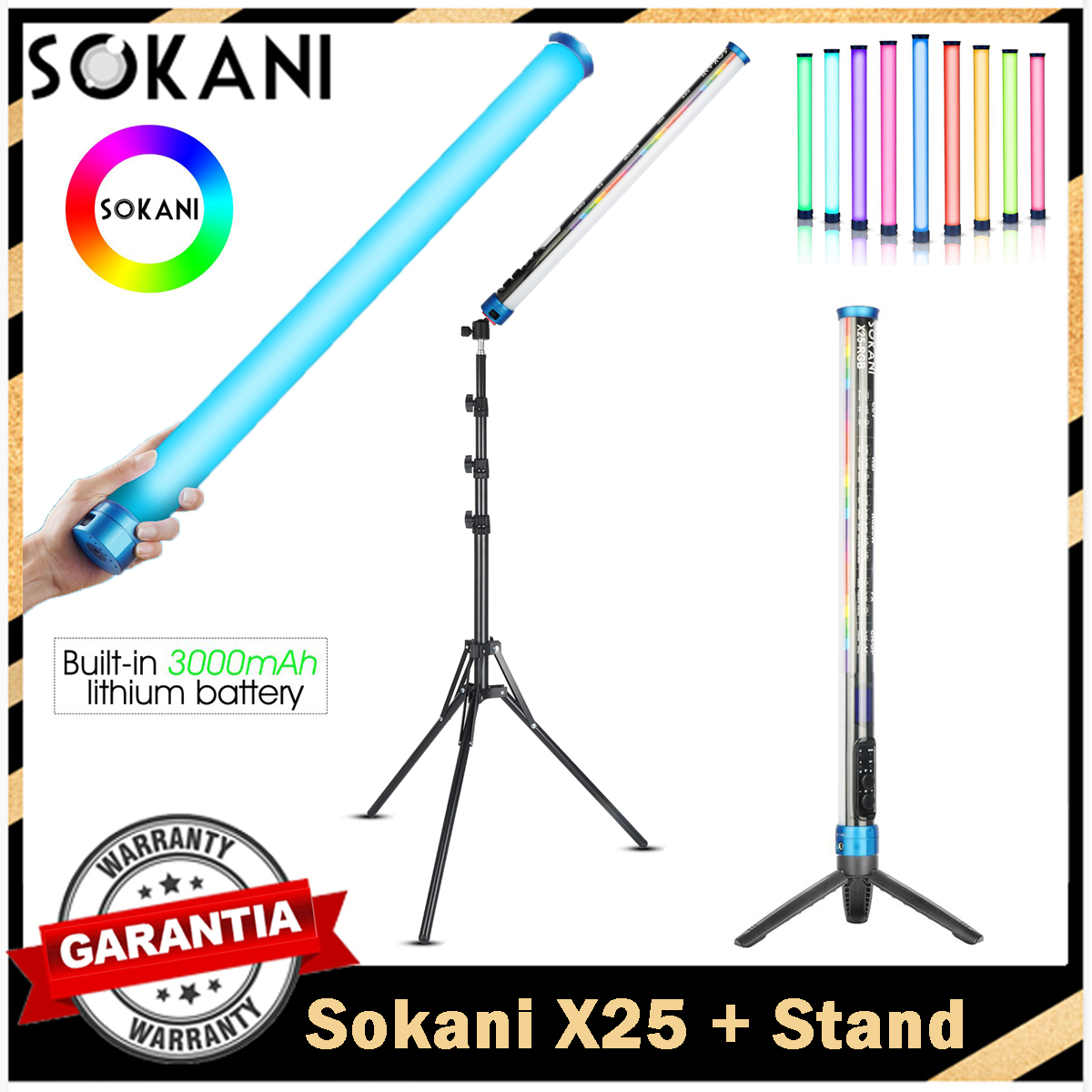 Sokani X25 RGB LED Video Light - Torjim Rgb Photography Video Lighting incelemesi ve fiyatı