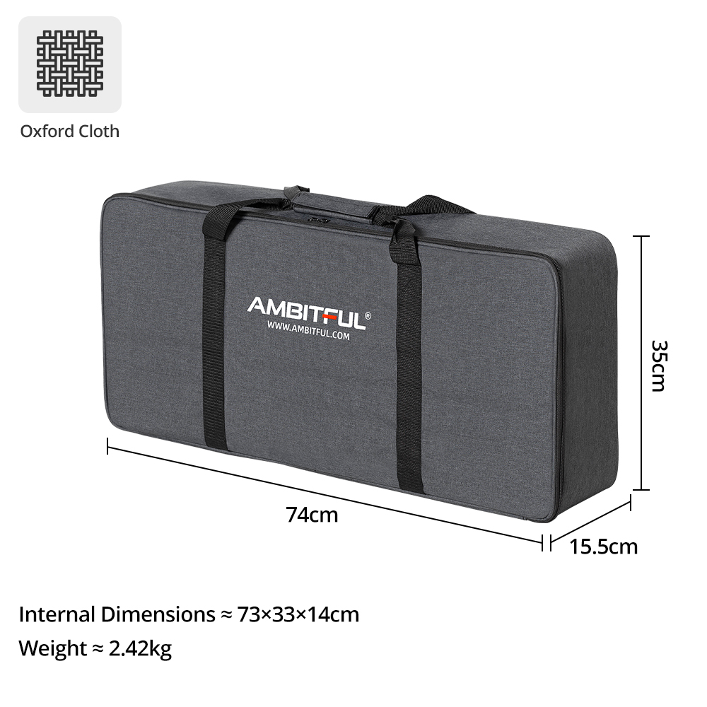 AMBITFUL new PB06 Portable Car - Photography Lighting Case incelemesi ve fiyatı
