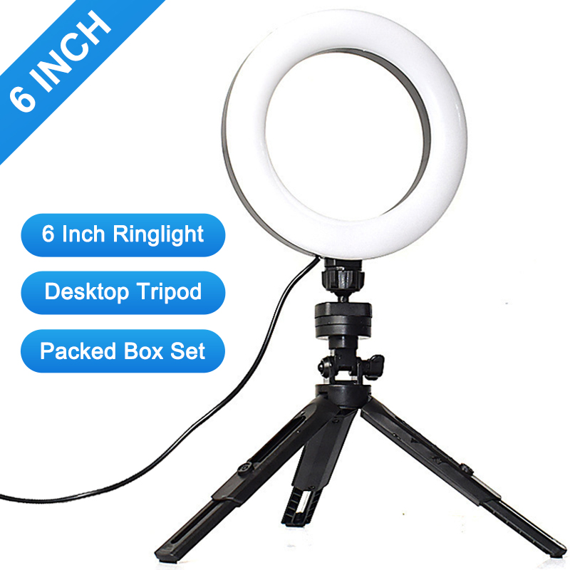 6 Inch Mini LED Selfie Ring Li - Photography Lighting Uk incelemesi ve fiyatı