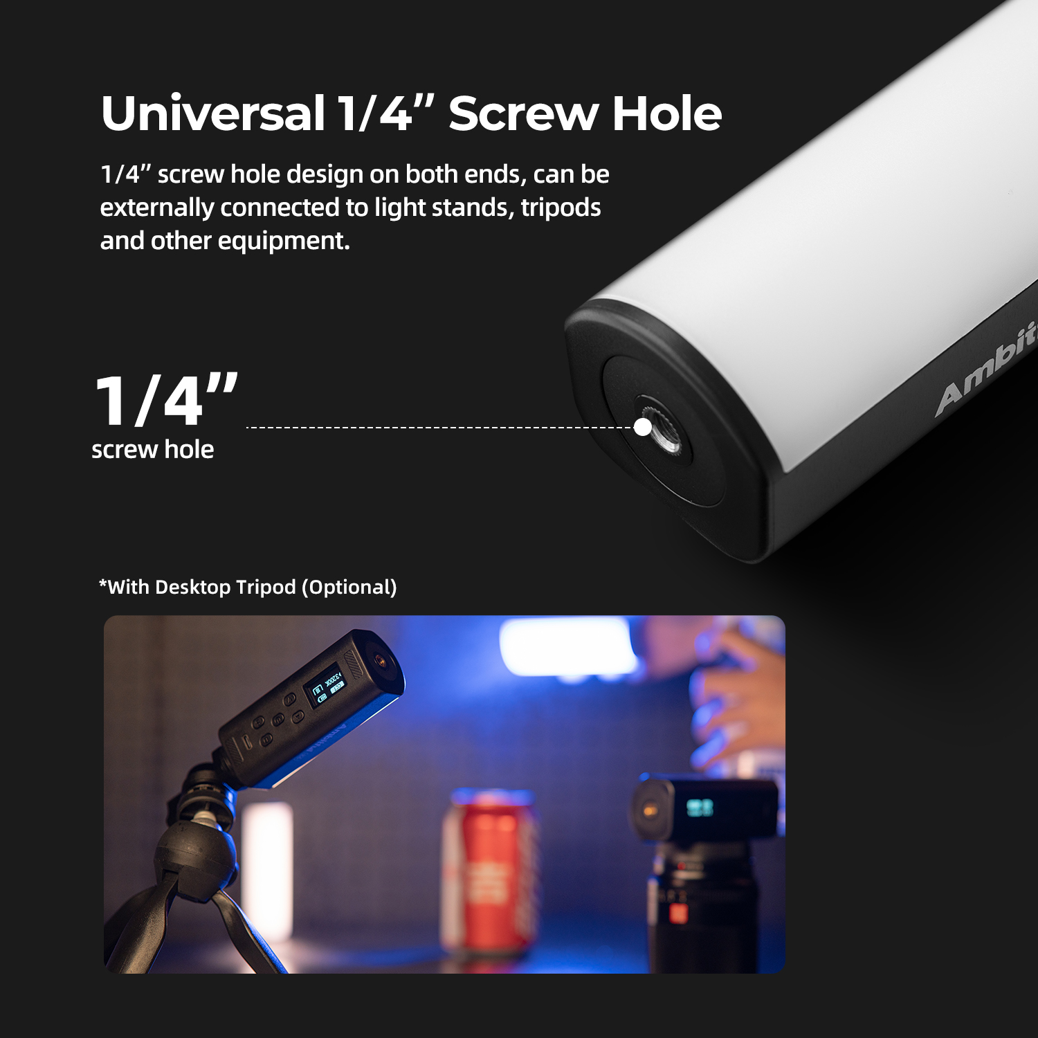 Ambitful K6 Mini RGB Photograp - Torjim Rgb Photography Video Lighting incelemesi ve fiyatı