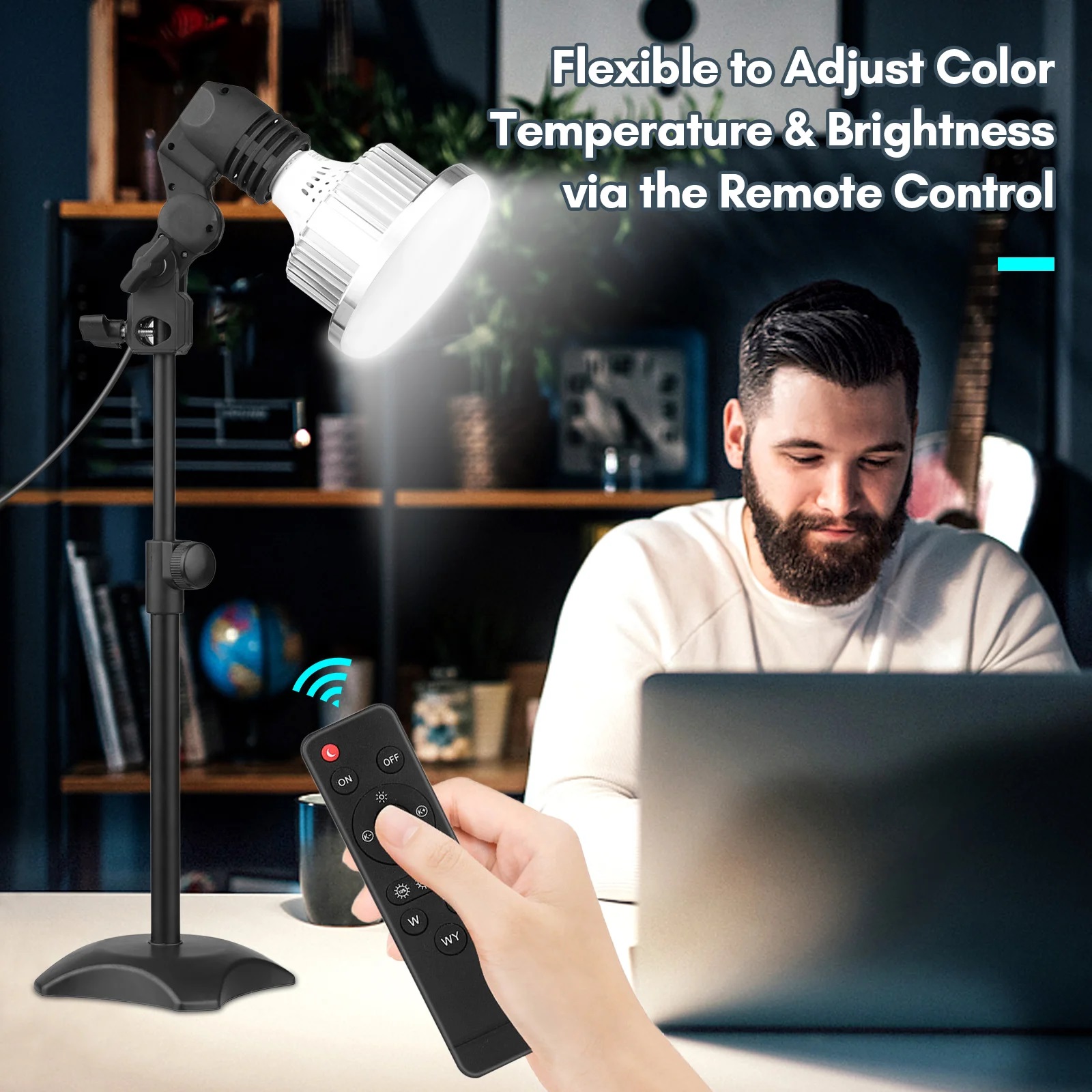 155W LED Light Bulb 3200K-5500 - Photography Lighting Home incelemesi ve fiyatı