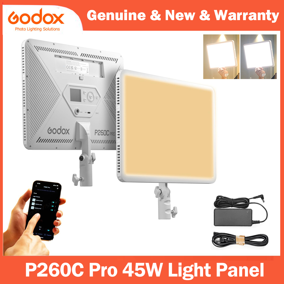 Godox P260C Pro LED Video Ligh - Photography Lighting Board incelemesi ve fiyatı