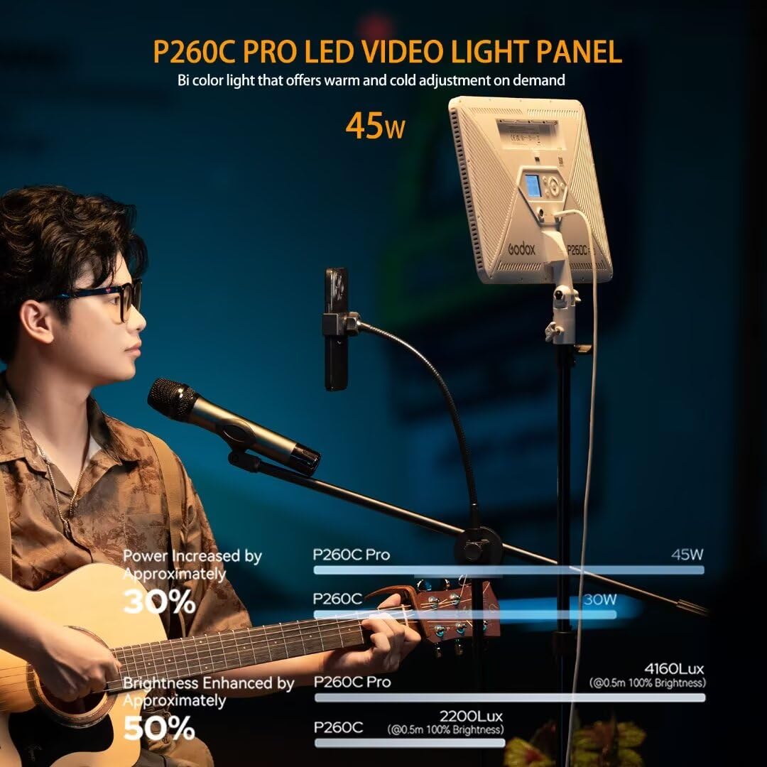 Godox P260C Pro LED Video Ligh - Photography Lighting Board incelemesi ve fiyatı