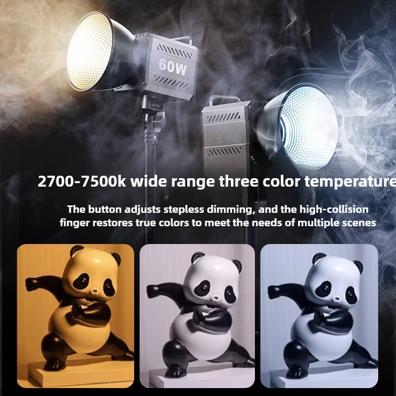 60W Tri-Color Video Light 2700 - Photography Lighting Home incelemesi ve fiyatı