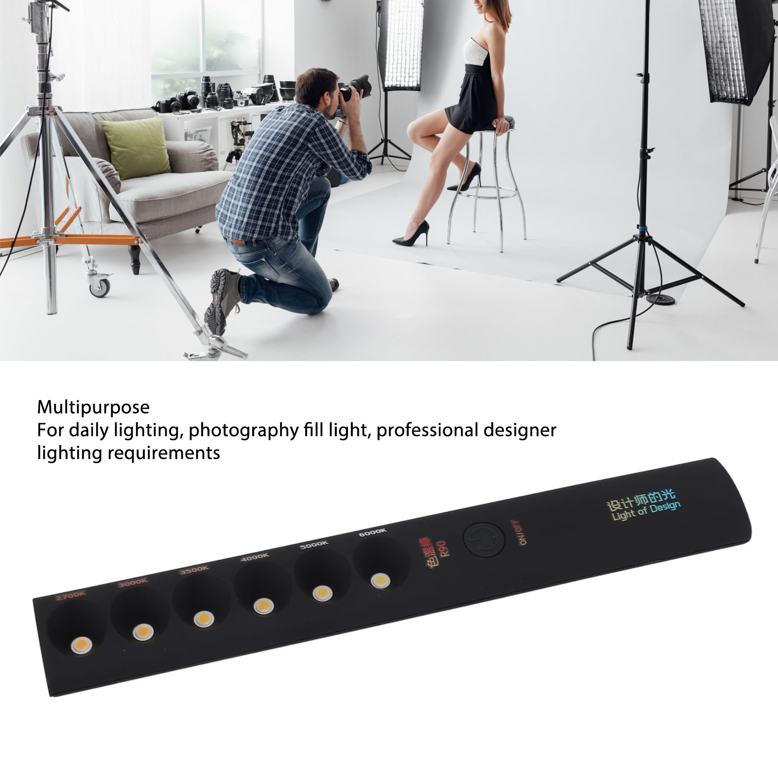 Video Light Wand Portable Colo - Photography Lighting Professional incelemesi ve fiyatı