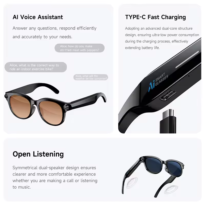 M89-S AI smart glasses equippe - Photography Lighting Products incelemesi ve fiyatı
