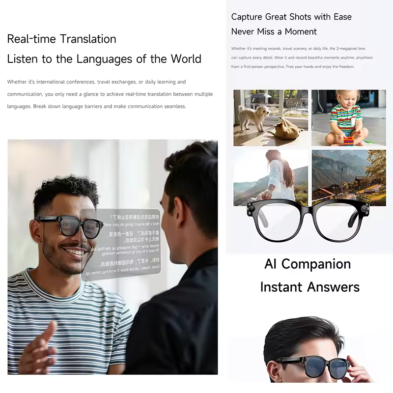 M89-S AI smart glasses equippe - Photography Lighting Products incelemesi ve fiyatı