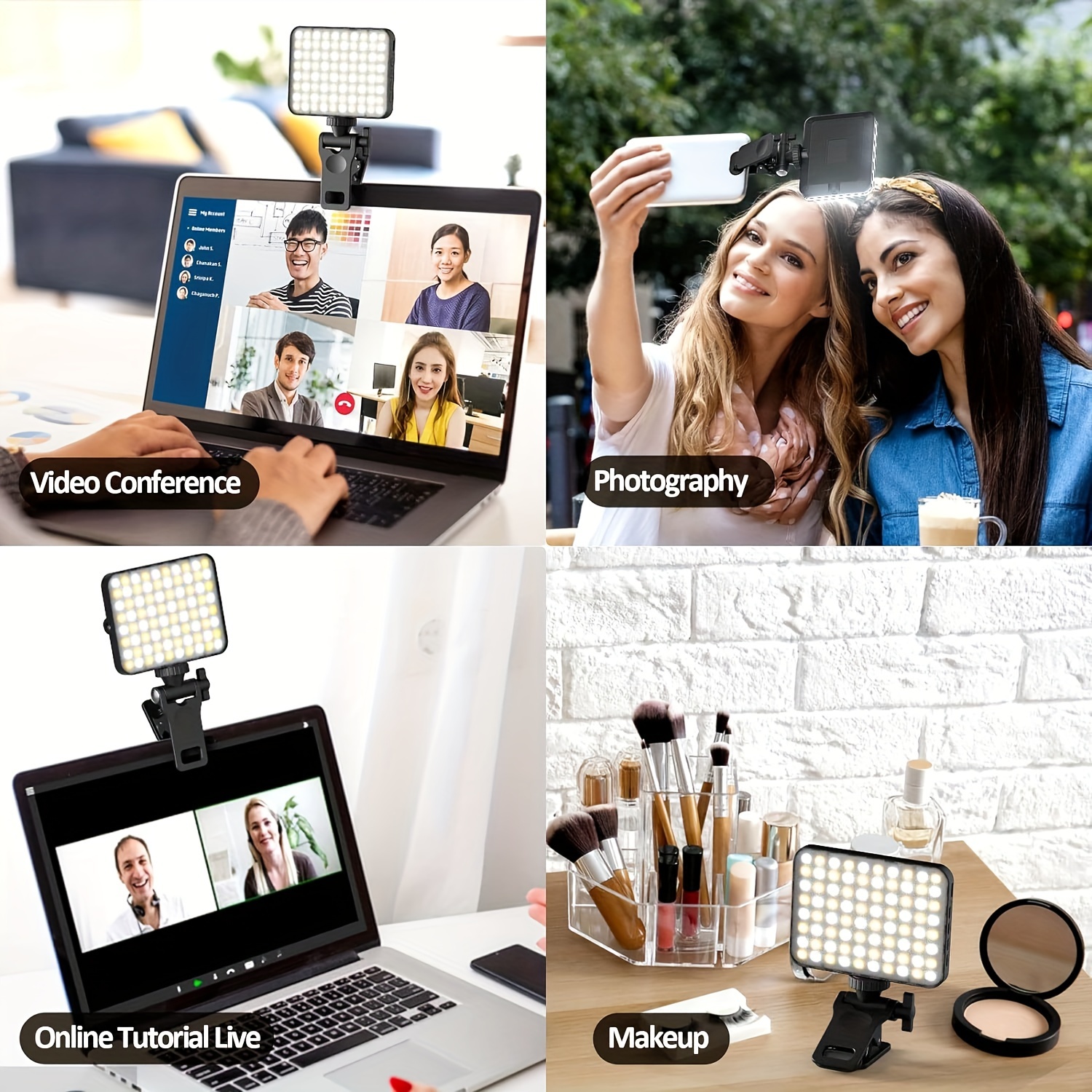 1pc Rechargeable Magnetic LED  - Photography Lighting Professional incelemesi ve fiyatı