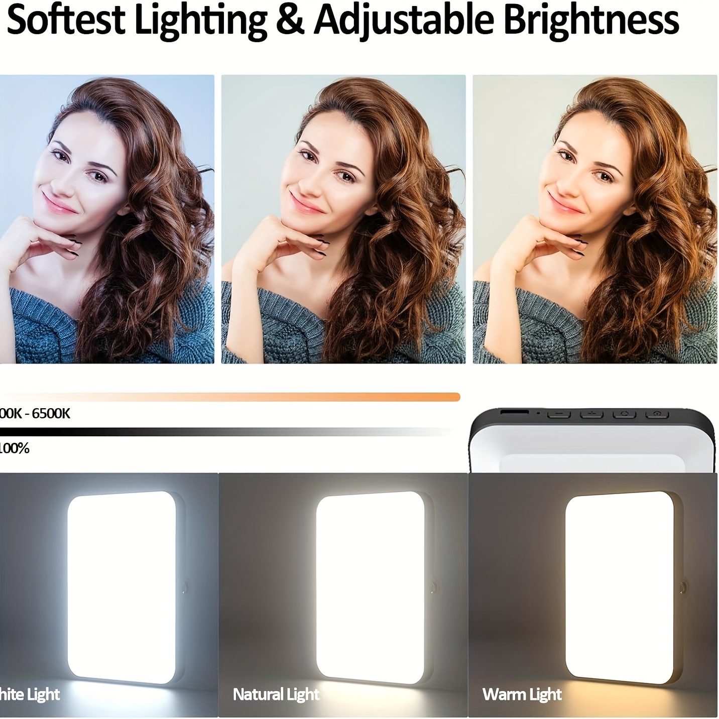 1pc Rechargeable Magnetic LED  - Photography Lighting Professional incelemesi ve fiyatı