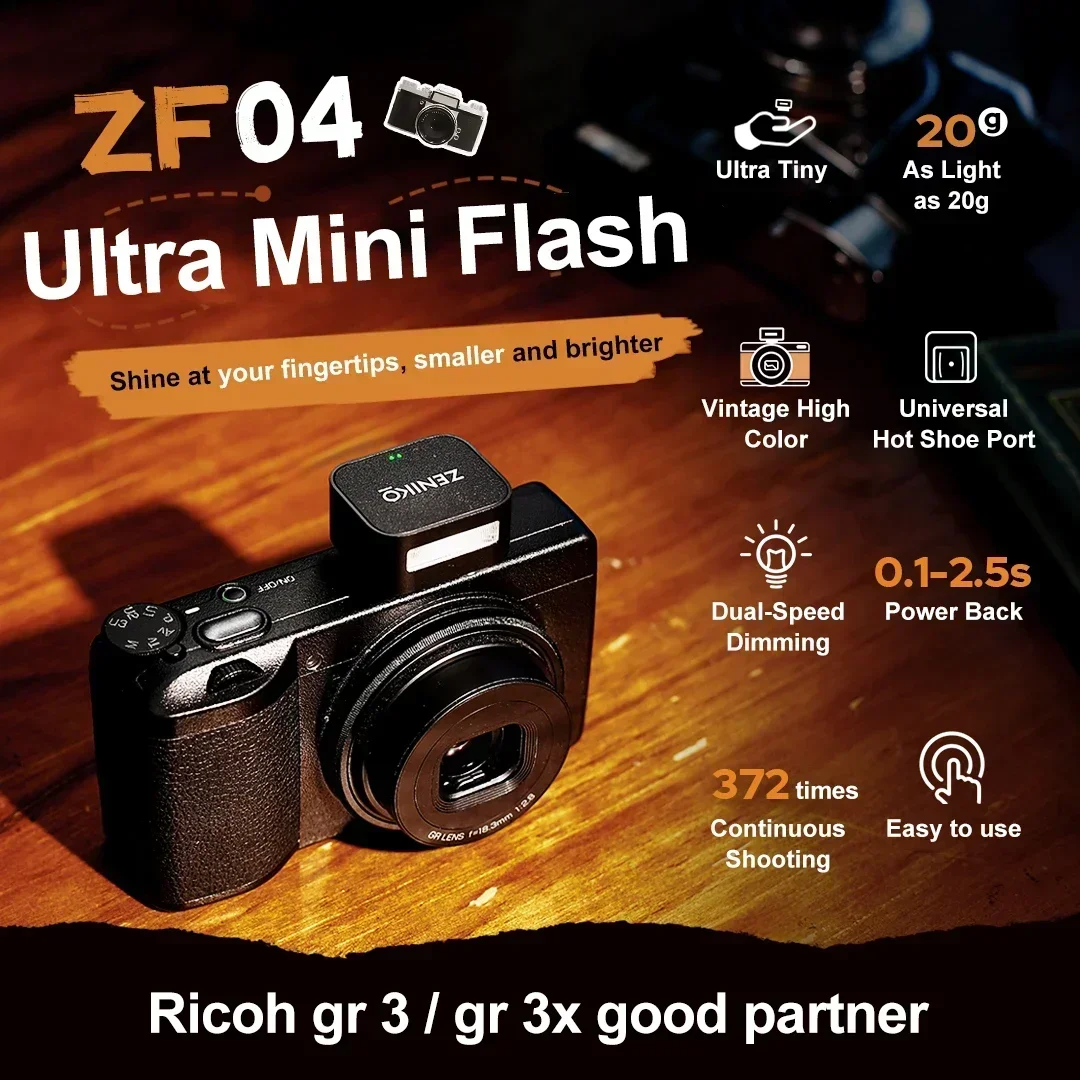 ZENIKO ZF04/ZF08 Mini Camera F - Torjim Rgb Photography Video Lighting incelemesi ve fiyatı