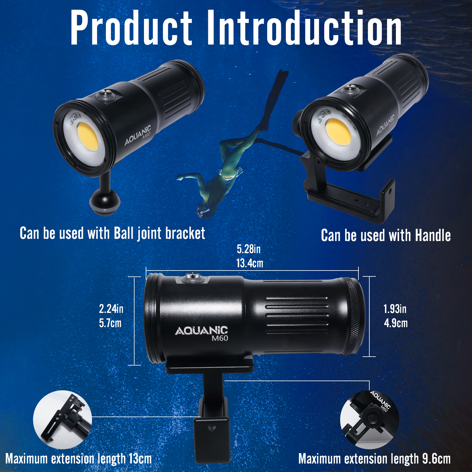 Nitescuba professional diving  - Photography Lighting Type incelemesi ve fiyatı